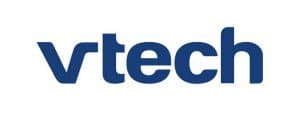 Vtech blue and white logo