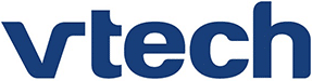 Vtech blue and white logo
